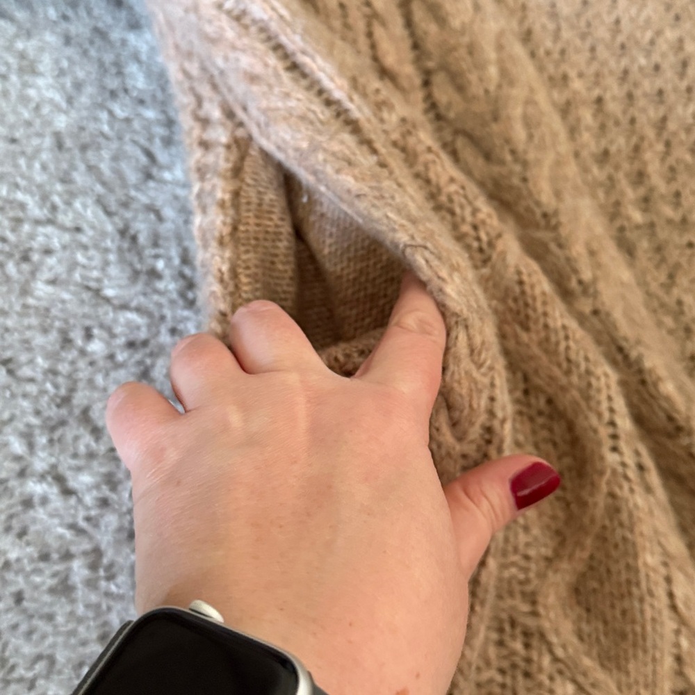 A NEW DAY - camel long cardigan - Picture 6 of 6